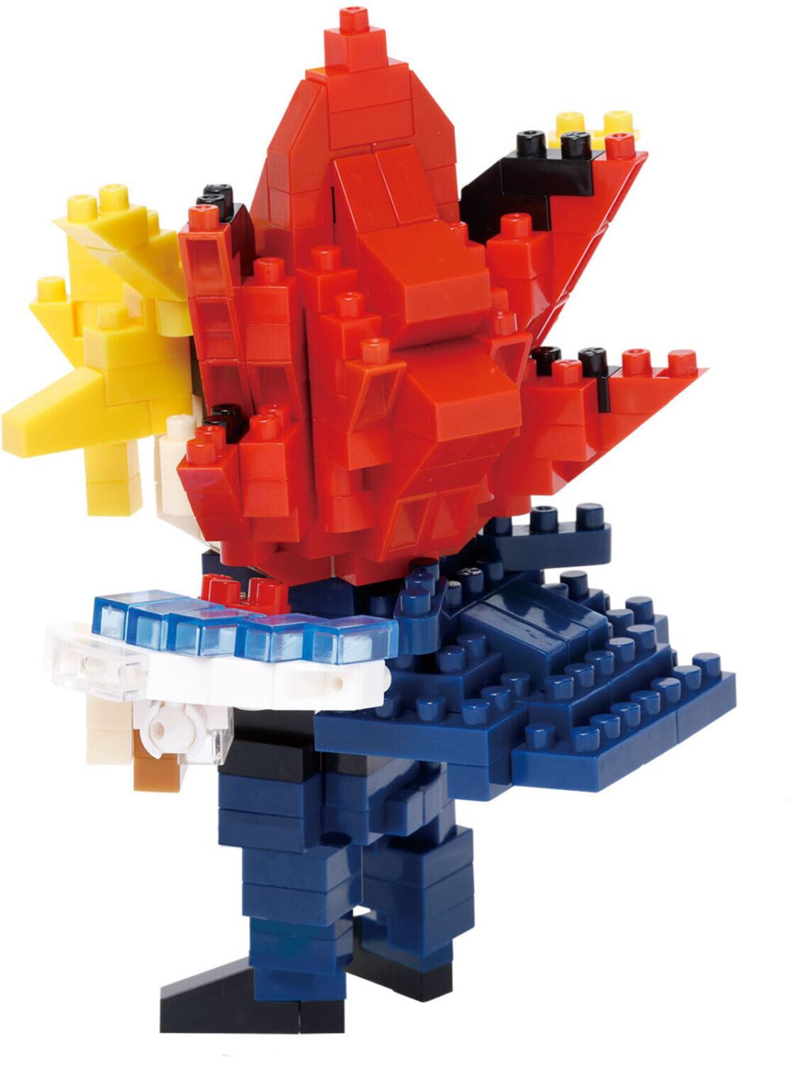 Alt View 1. Bandai - Nanoblock - Yu-Gi-Oh! Duel Monsters - Character Collection - Yami Yugi Building Kit   - COLLECTIBLES - Multicolor.