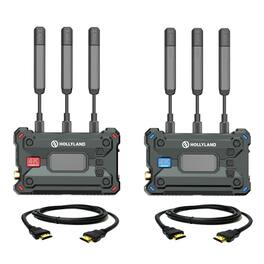 HOLLYLAND - Pyro S 4K HDMI/SDI Wireless Video Transmission System + 2x HDMI Cable - Black