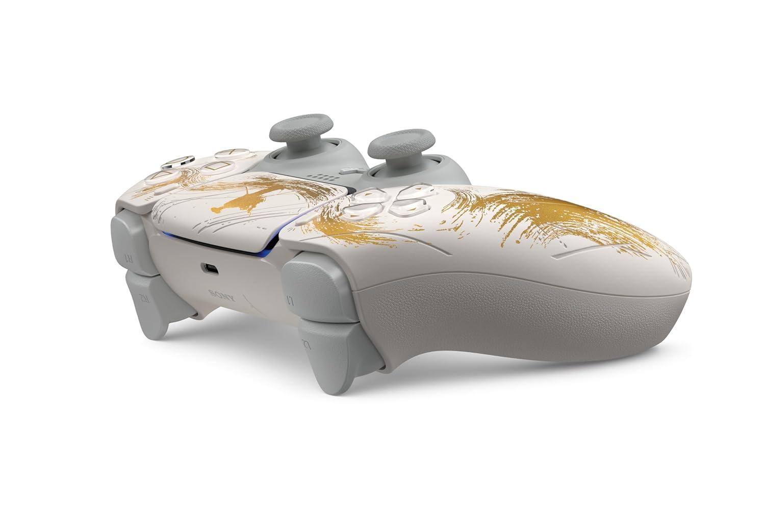 Alt View 1. Sony Interactive Entertainment - Sony PlayStation- 2 DualSense Wireless Controller-Ghost of Yōtei Limited Edition - Gold.