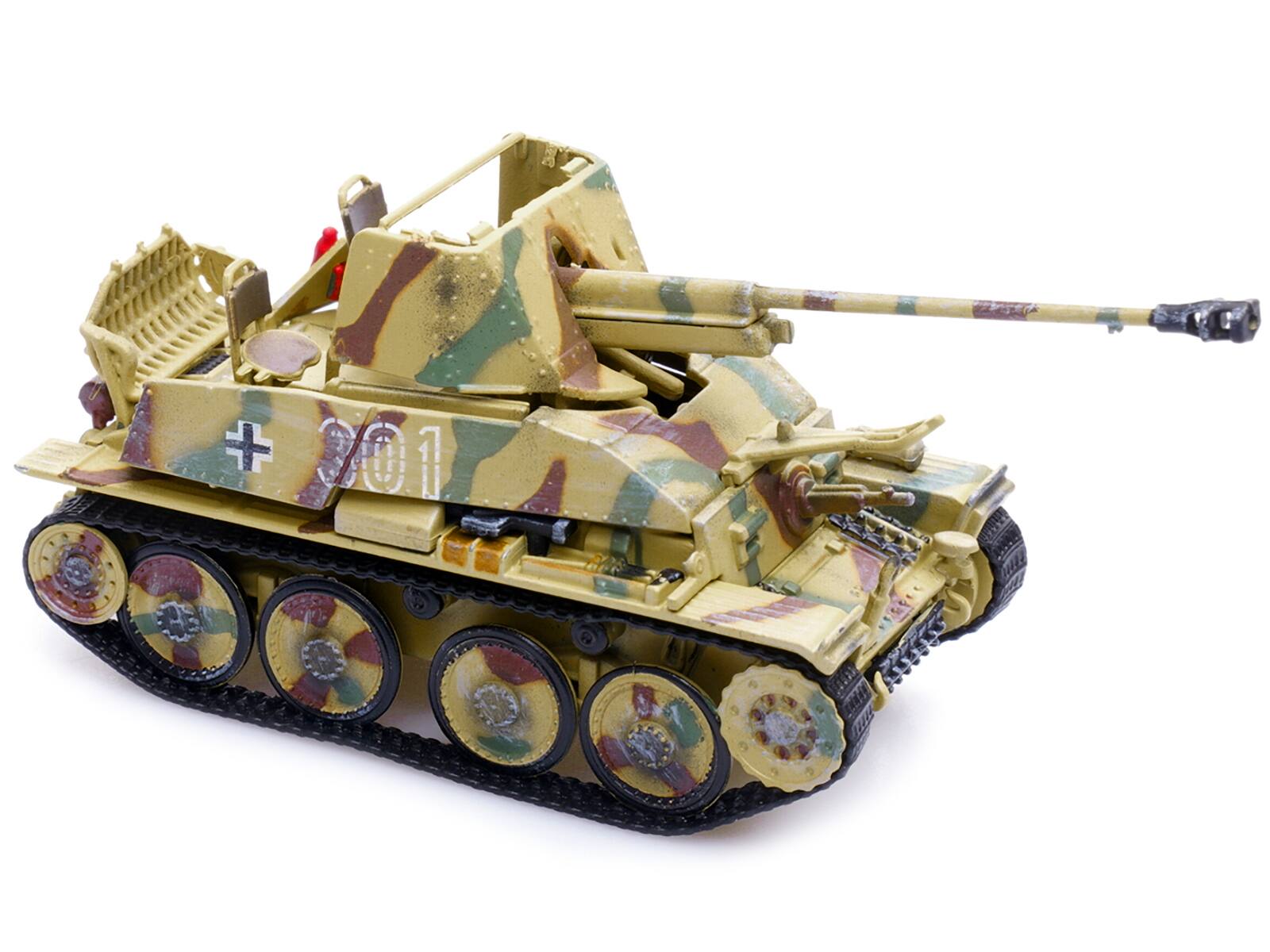 Alt View 2. Legion - Sd.Kfz.139 Panzerjager 38(t) Fur 7.62cm PaK 36(R) Marder III Tank Destroyer #301 "Germany - WWII" 1/72 Diecast by Legion.