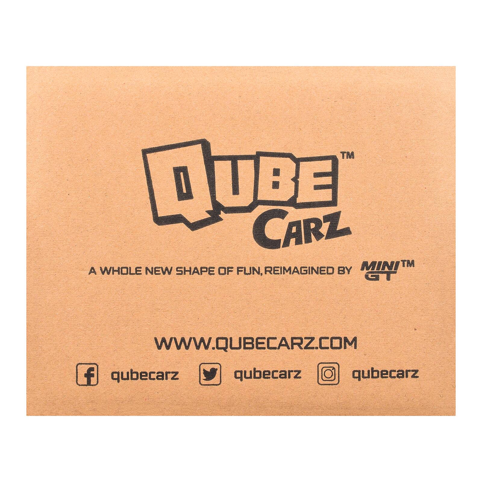 QUBE CARZ™  
A WHOLE NEW SHAPE OF FUN, REIMAGINED BY MINI™ GT  

WWW.QUBECARZ.COM  
f qubecarz  
qubecarz  
qubecarz