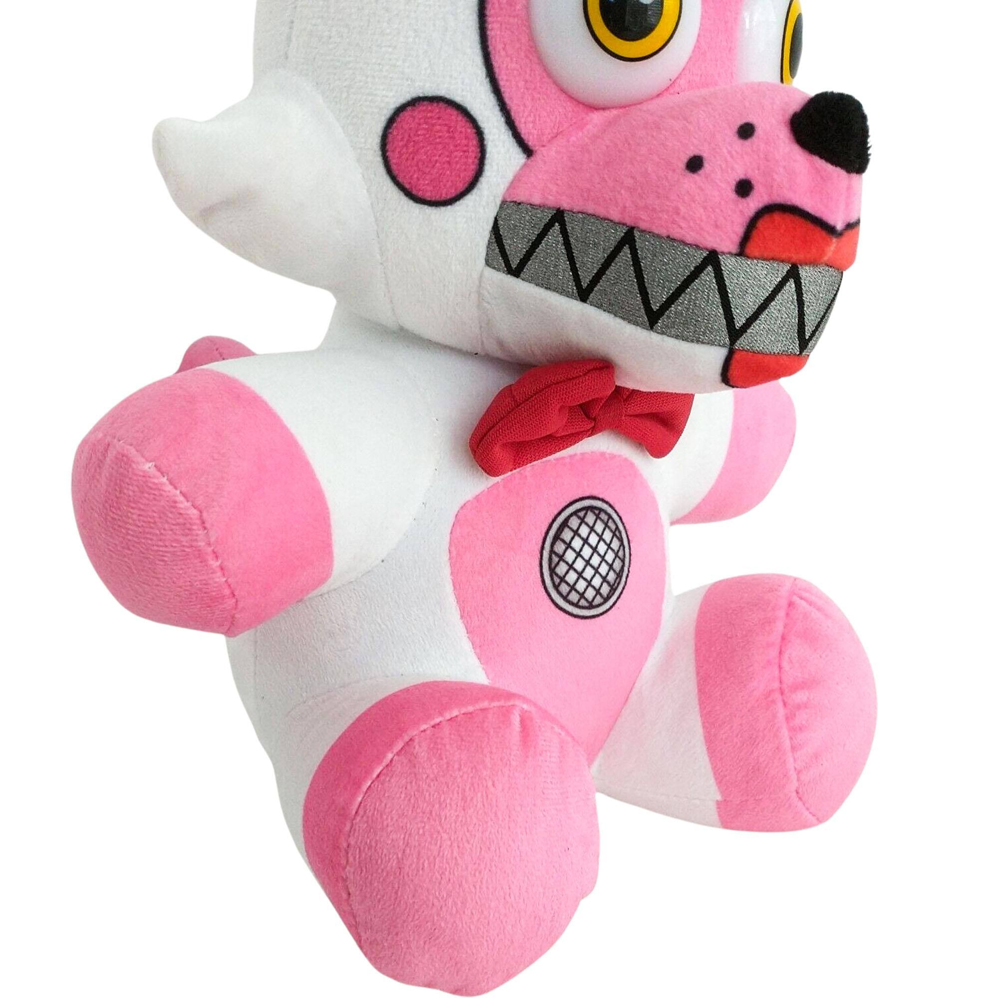 Alt View 3. Chucks Toys - Five Nights at Freddy's Sister Location 6.5" Plush: Funtime Foxy - Pink.