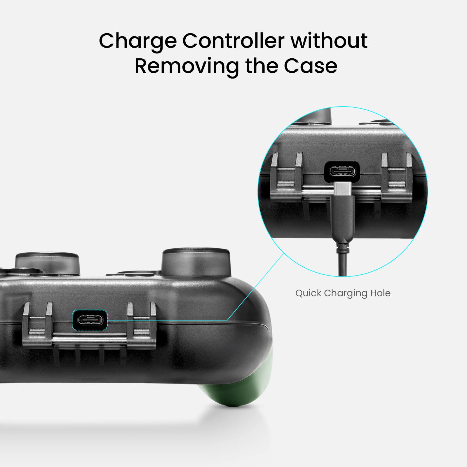 Charge Controller without Removing the Case Quick Charging Hole