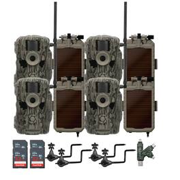 Stealth Cam - 36MP Fusion Max Cellular Trail Camera with Accessories (4 Pack)