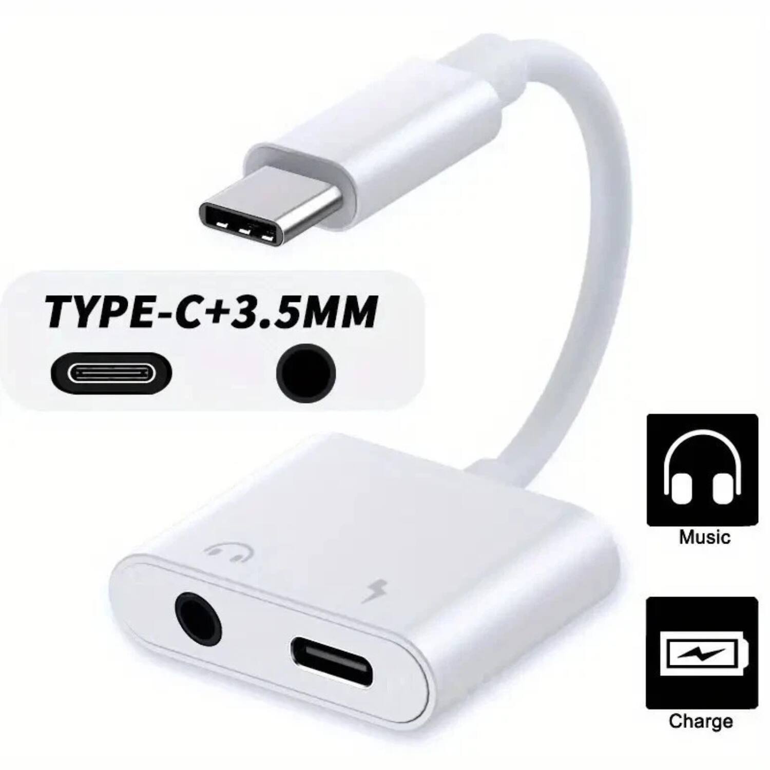 TYPE-C+3.5MM  
Music  
Charge