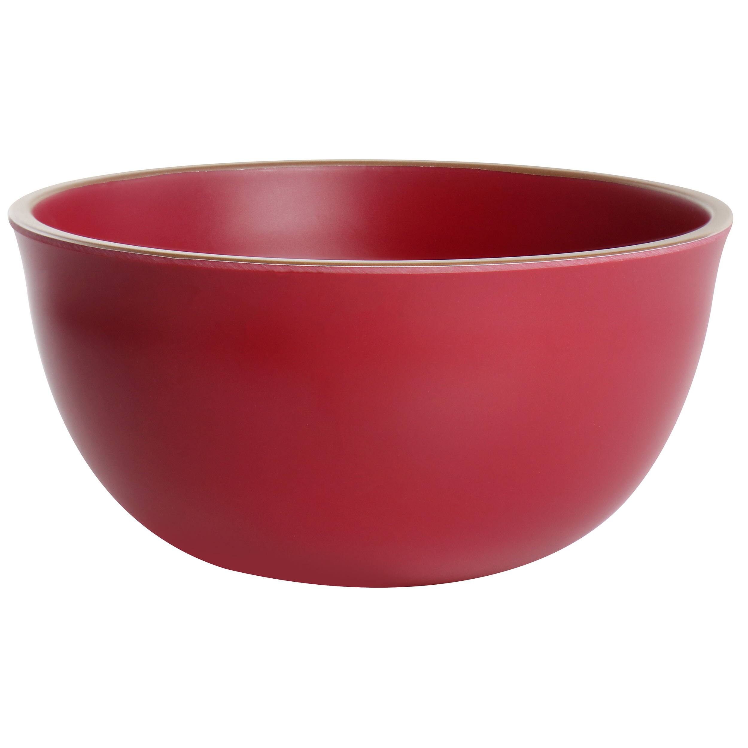 Alt View 4. Gibson - Gibson Home Rockabye 4 Piece Melamine Cereal Bowl Set in Dark Pink - Pink.