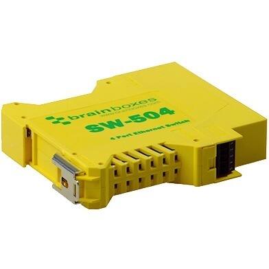 brainboxes  
SW-504  
4 Port Ethernet Switch
