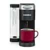 Front. Keurig - Keurig K-Supreme Single Serve K-Cup Coffee Maker with MultiStream, 4 Brew Sizes, 66 oz Reservoir, Black - Black.