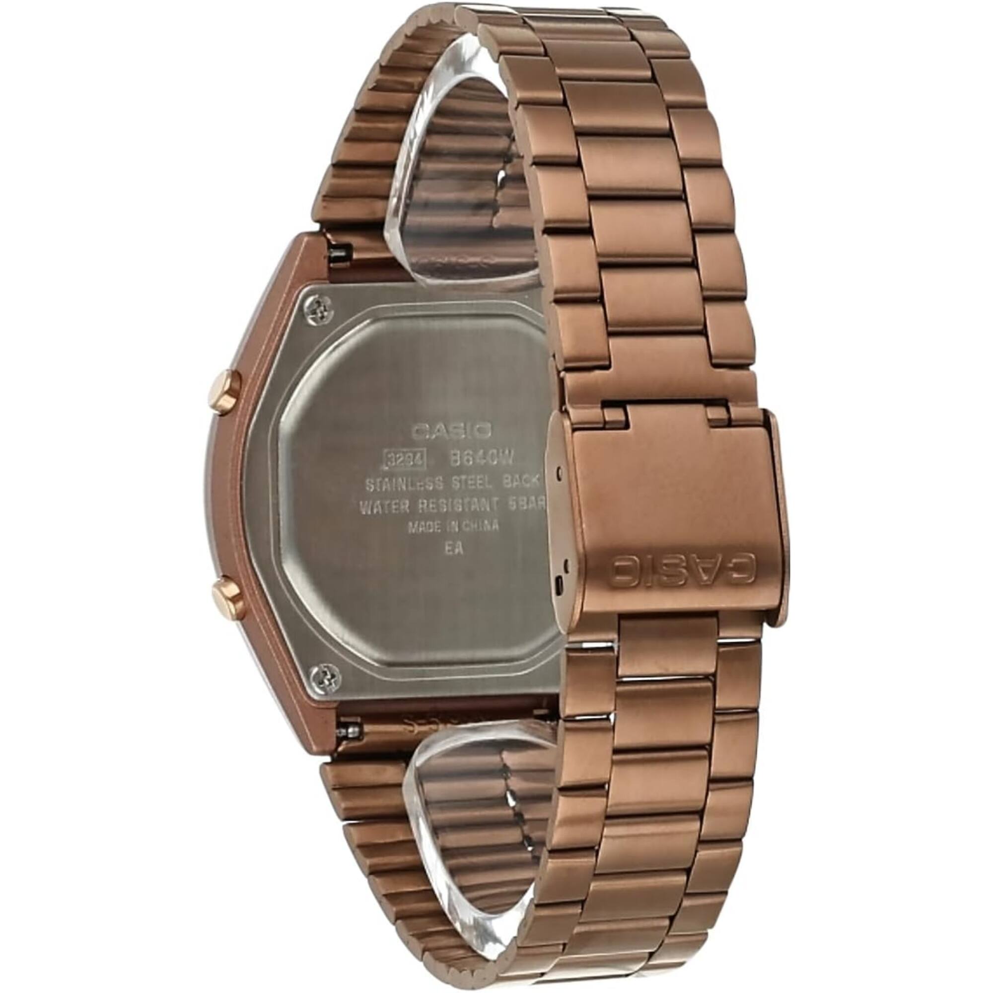 CASIO 3294 8640W STAINLESS STEEL BACK WATER RESISTANT 5BAR MADE IN CHINA EA