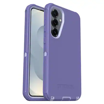 Front. OtterBox - Defender Series Pro Hard Shell for Samsung Galaxy S25+ - Purple.