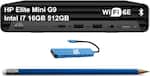 HP Elite Mini G9
Intel i7 16GB 512GB
Wi-Fi 6E