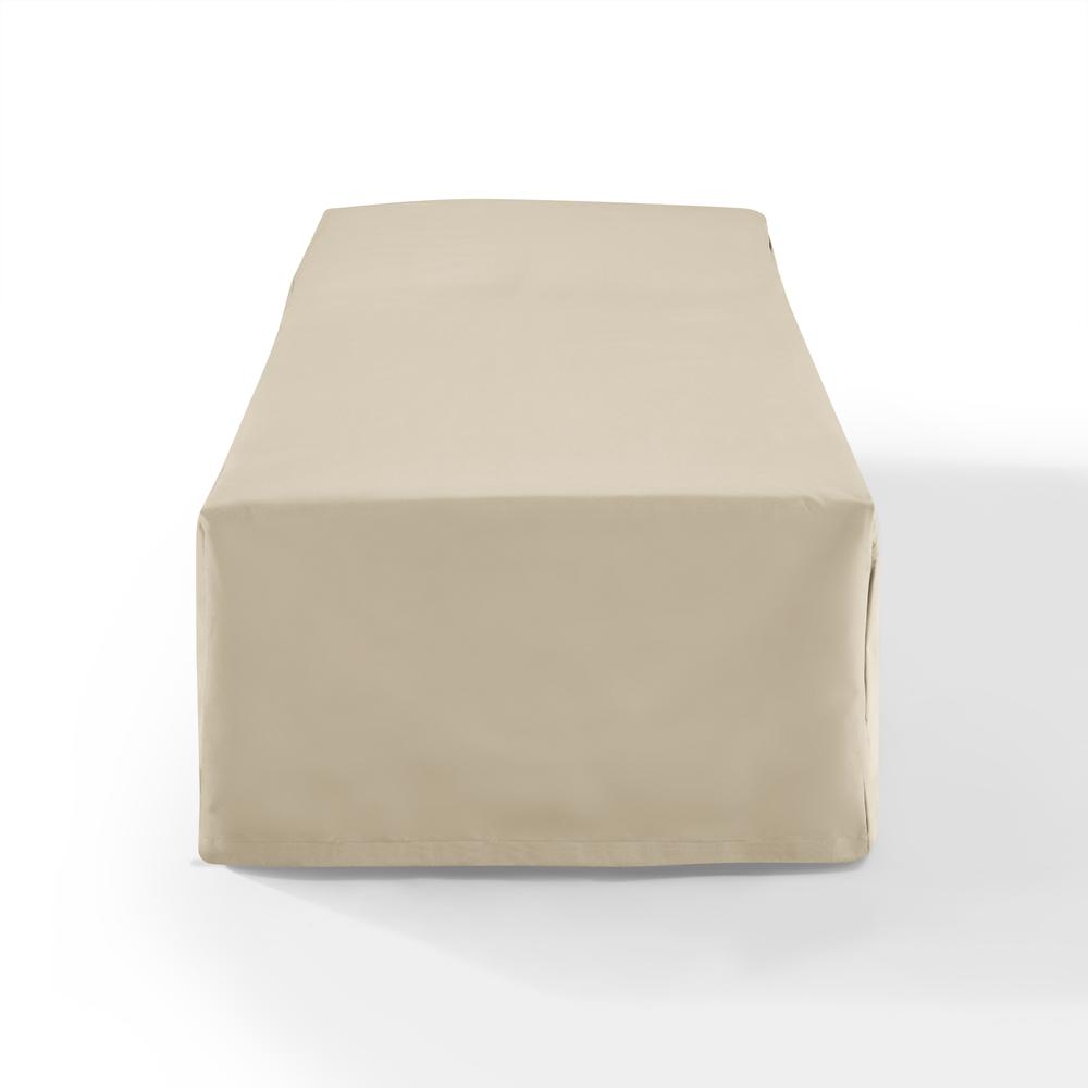 Left. Crosley Furniture - Outdoor Chaise Lounge Furniture Cover - Tan.