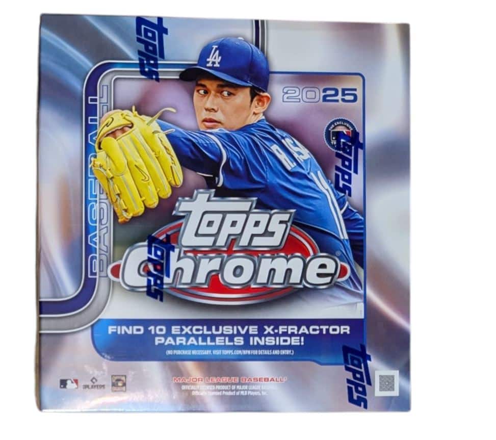 2025 Topps Chrome Baseball Mega Box