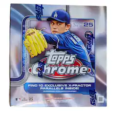 2025 Topps Chrome Baseball Mega Box
