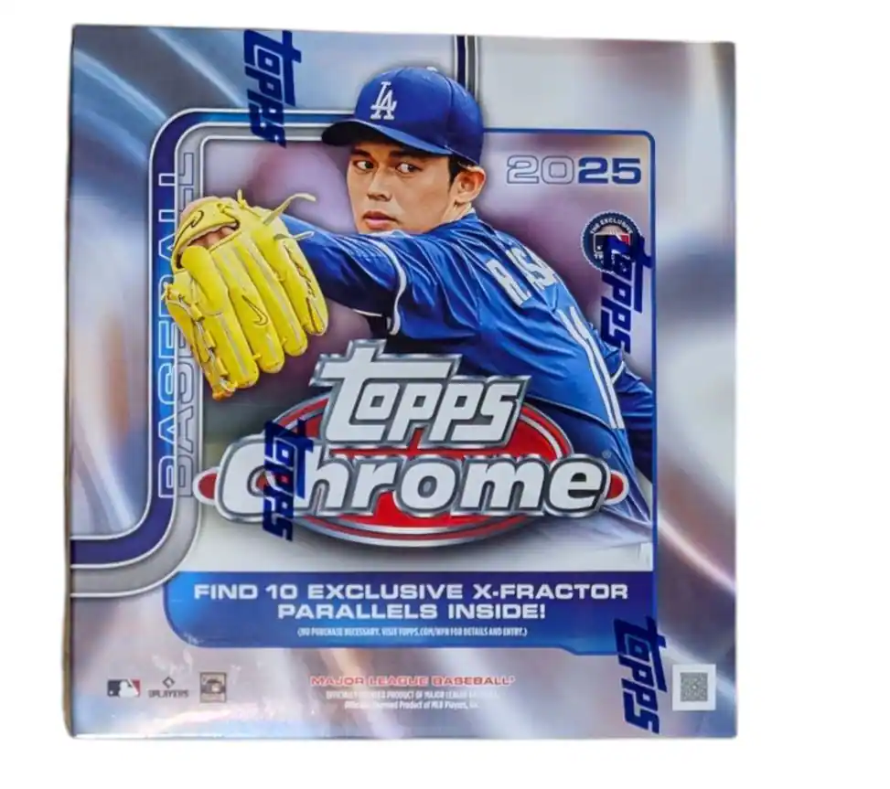2025 Topps Chrome Baseball Mega Box