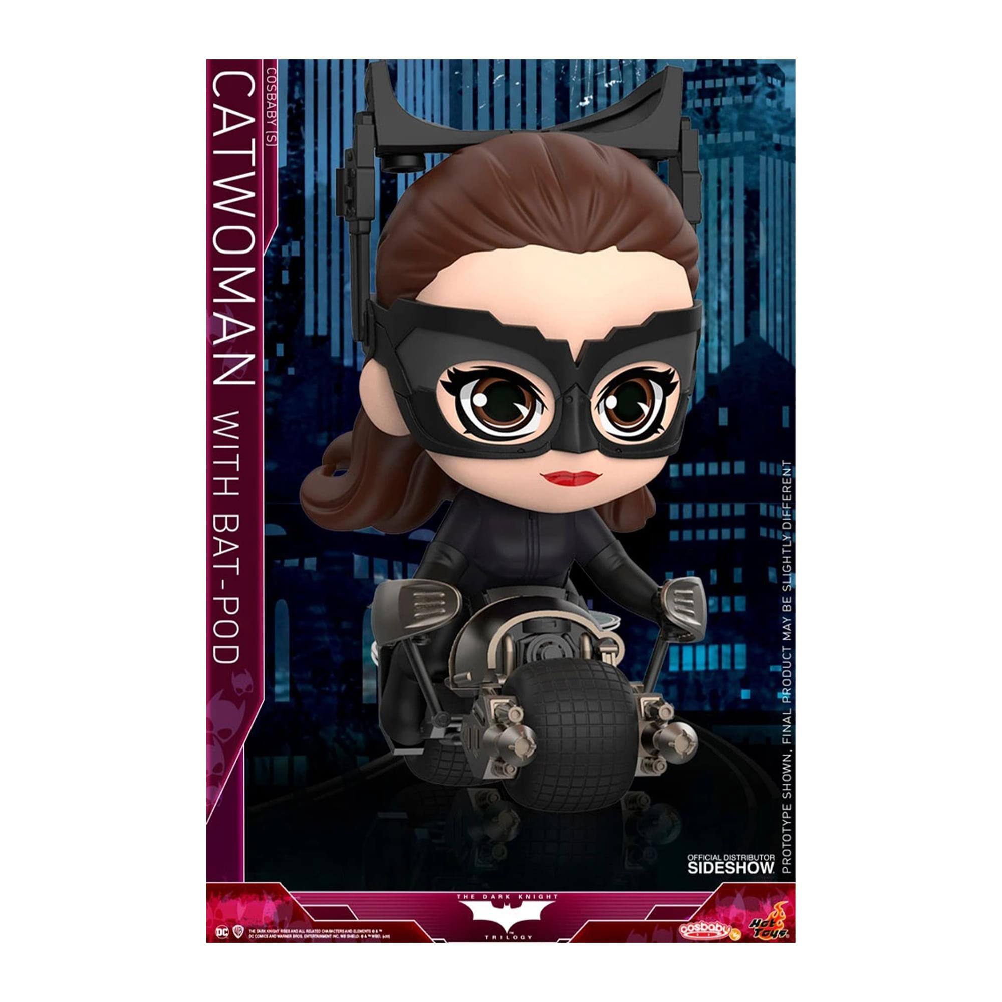 CATWOMAN WITH BAT-POD

PROTOTYPE MAY DIFFER SLIGHTLY FROM FINAL SHOWN

OFFICIAL SIDESHOW PROTOTYPE

DC COMICS

THE DARK KNIGHT

OFFICIAL DISTRIBUTOR SIDESHOW

Hot Toys

PROTOTYPE MAY DIFFER SLIGHTLY FROM FINAL SHOWN