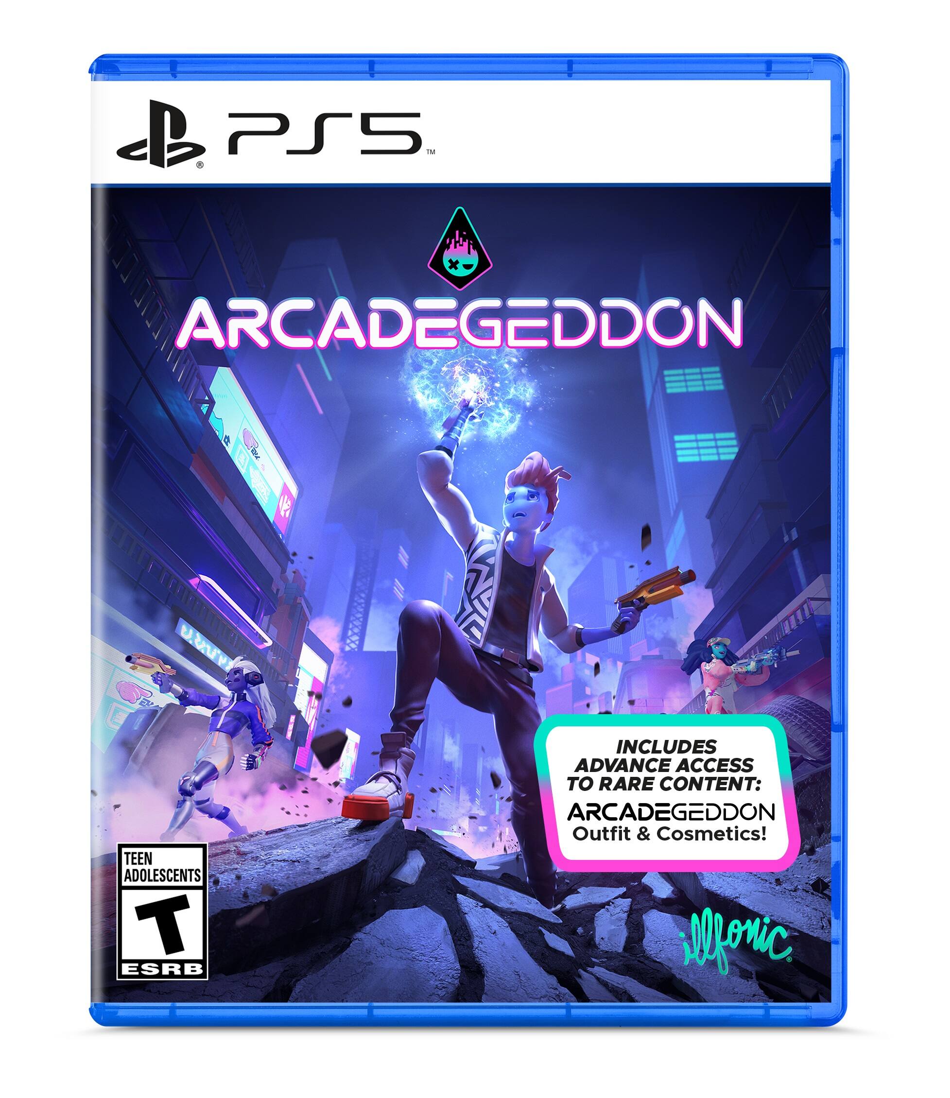 Front Zoom. Arcadegeddon - PlayStation 5.