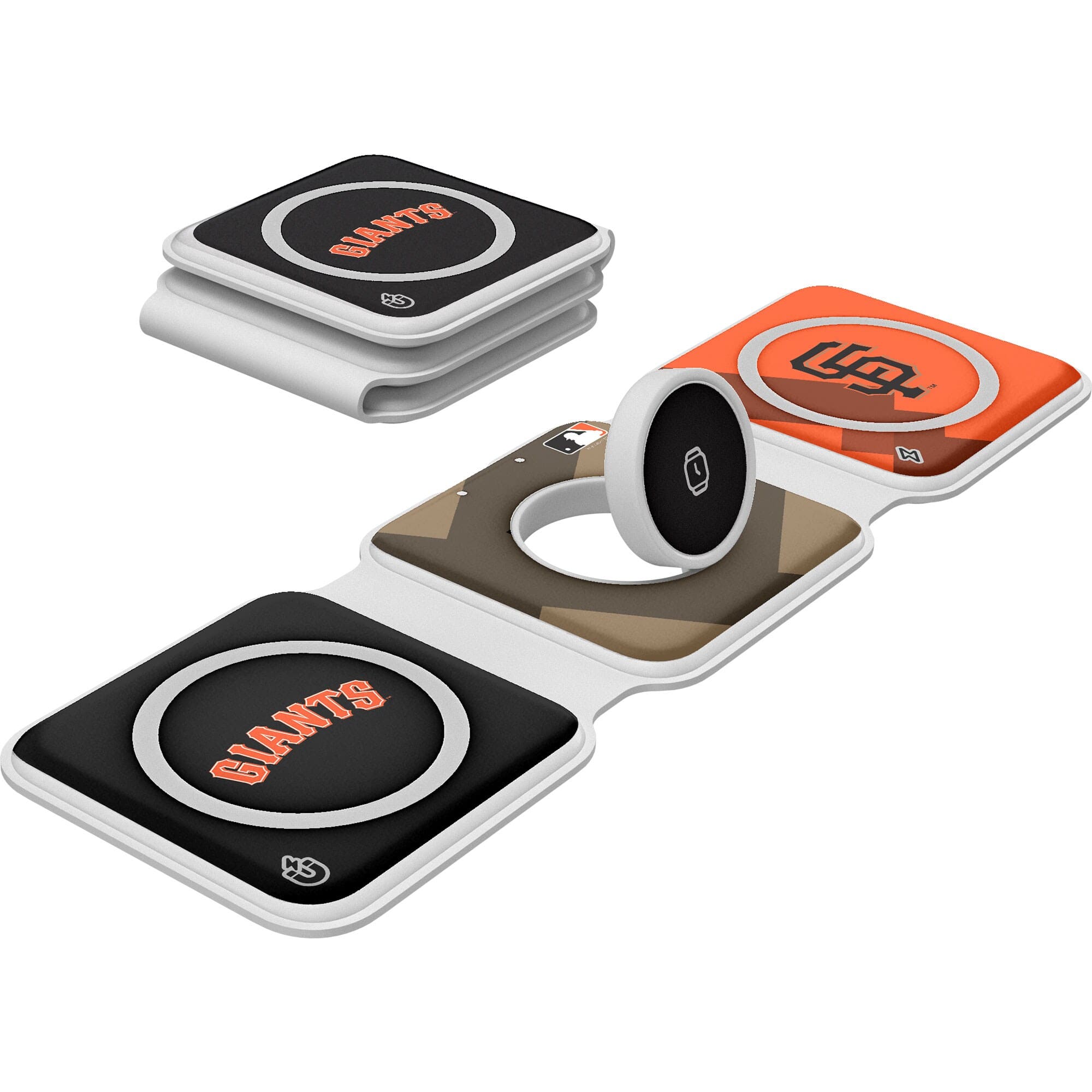 Keyscaper - San Francisco Giants 3-in-1 Foldable Charger - White price history on PriceWatchPro