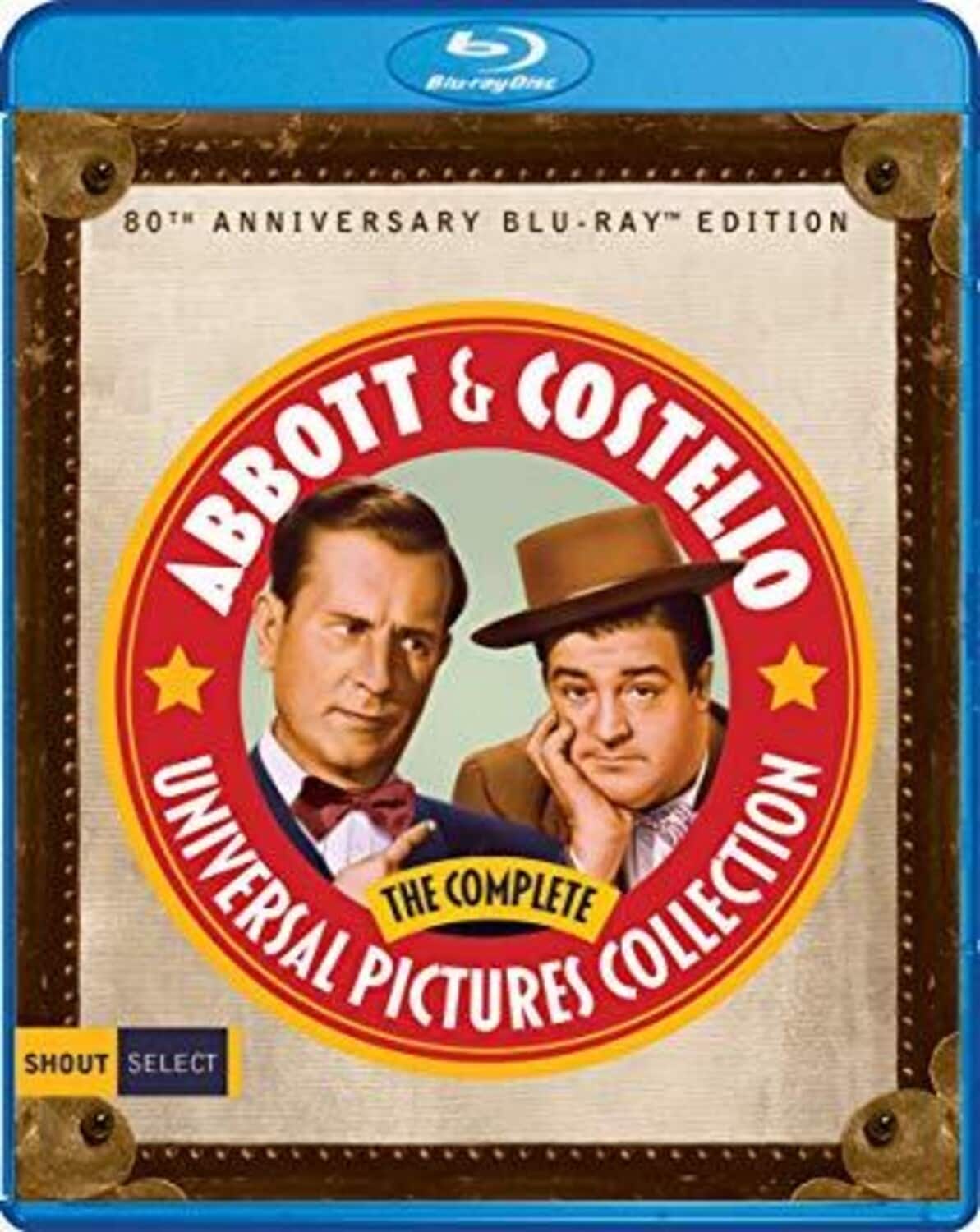 Abbott and Costello: The Complete Universal Pictures Collection (80th Anniversary Edition)  - BLU-RAY