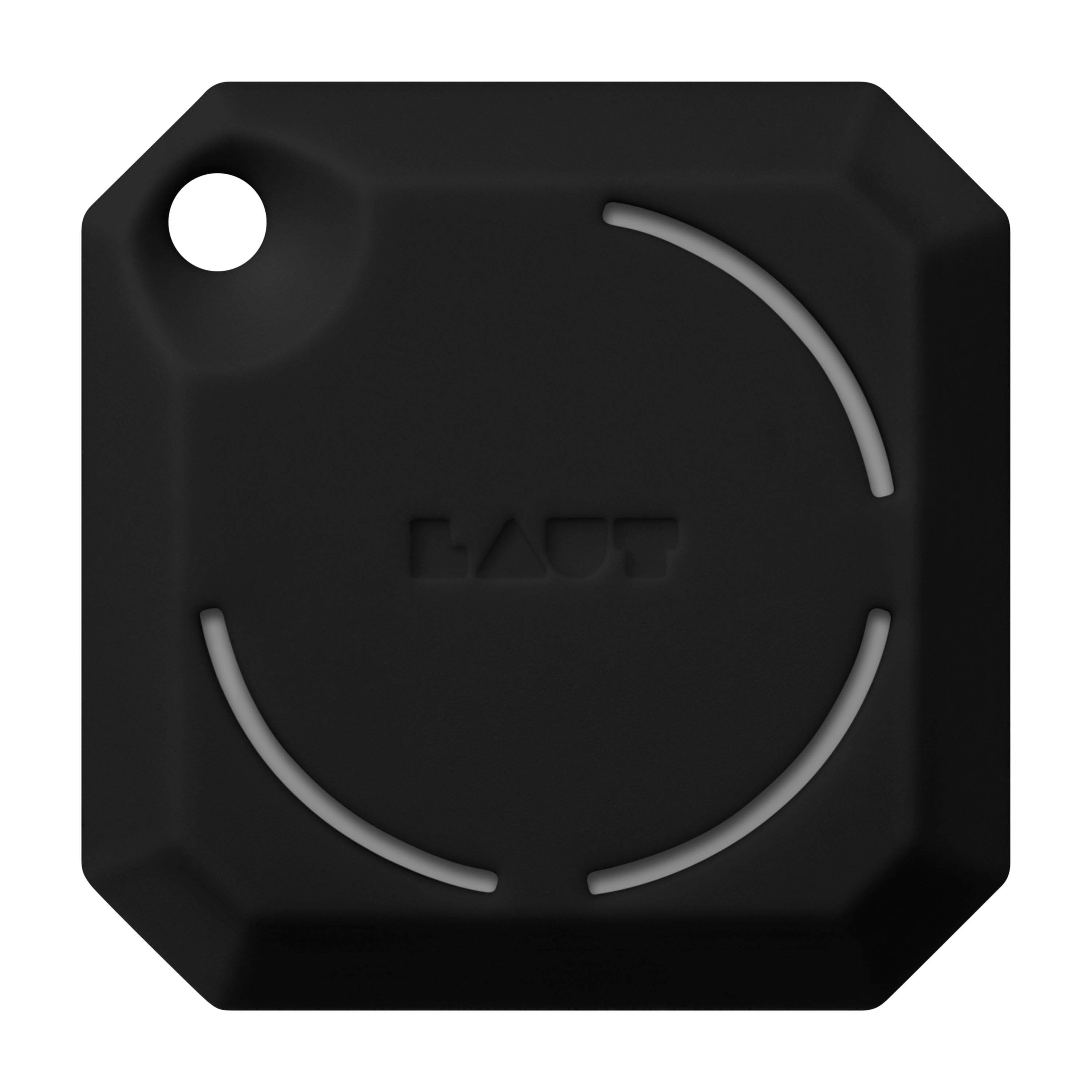 Alt View 11. LAUT - HUEX Gems Stick-On case for Apple Airtag - Black.