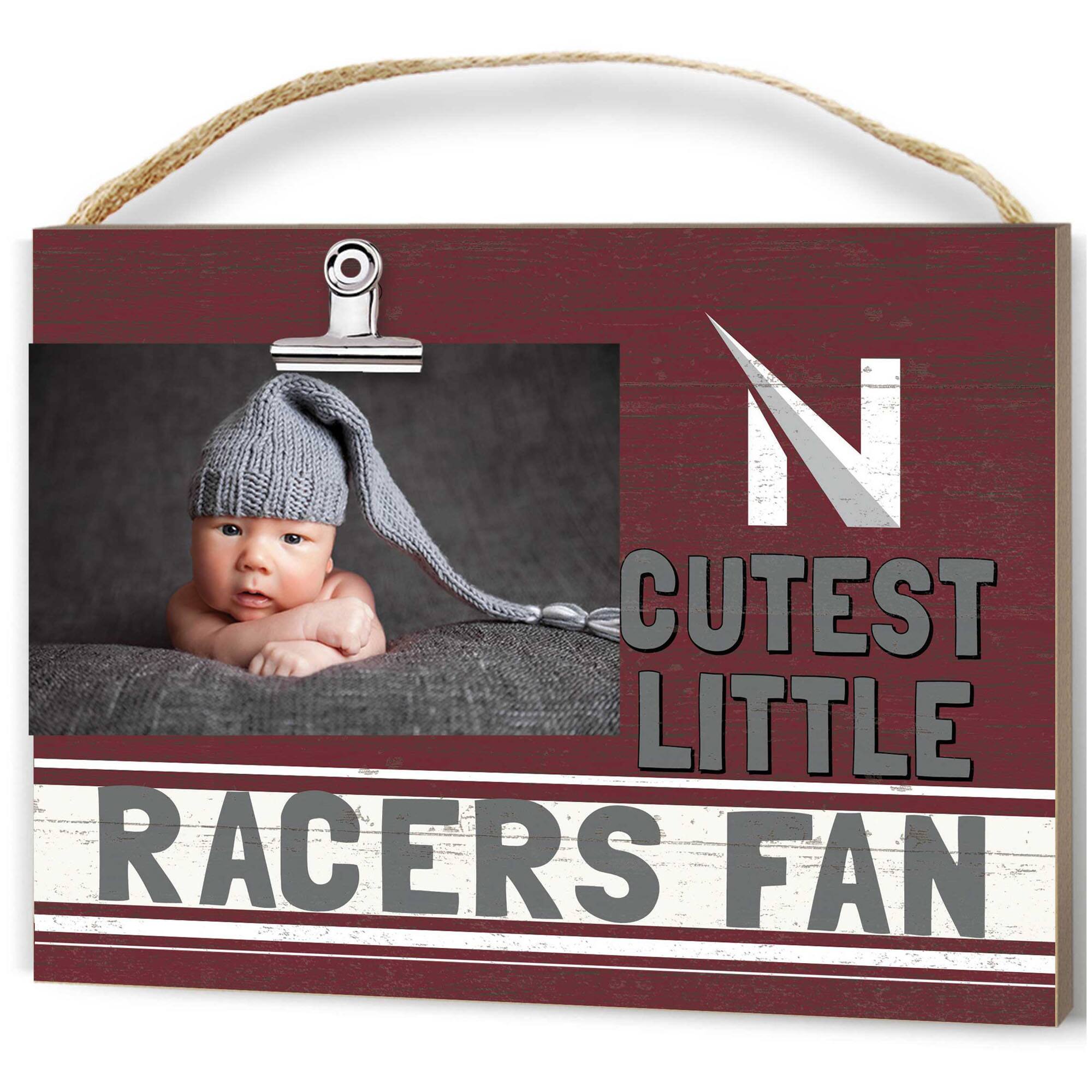 Jardine - Northwestern Ohio Racers 8'' x 10'' Cutest Little Team Logo Clip Photo Frame - Maroon