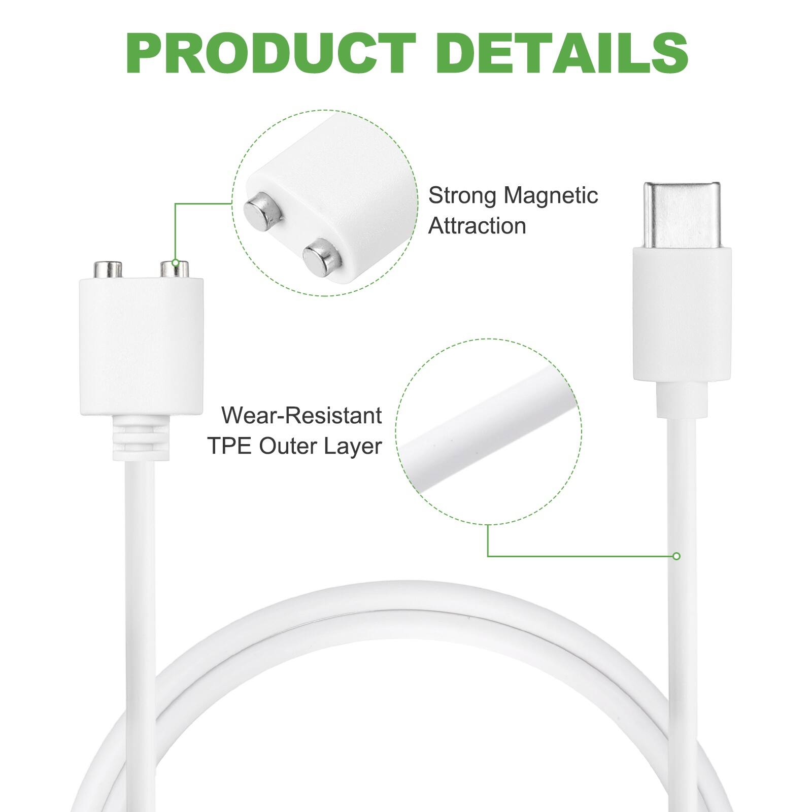 PRODUCT DETAILS

- Strong Magnetic Attraction
- Wear-Resistant TPE Outer Layer