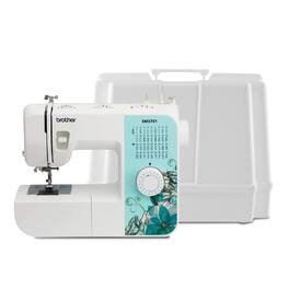 Brother - SM3701 37-Stitch Sewing Machine (Multicolor) Bundle with Hard Case
