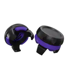Front. ELO - ELO - Ascend Pro Gaming Thumbsticks for PlayStation 5, Xbox & Nintendo Switch 2 Pro Controller, Dual-Rise - Black - Black.