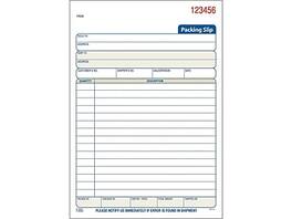 Adams - 3-Part Carbonless Packing Slips, 7.94"L x 5.56"W, 50 Sets/Book - White