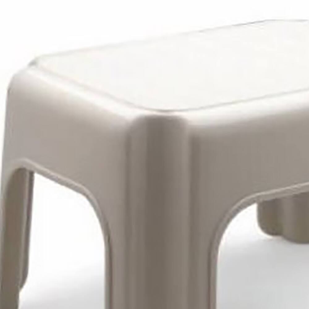 Alt View 10. RubberMaid - Rubbermaid 1 Step Lightweight Slip Resistant Roughneck Tough Step Stool, Tan - Bisque.