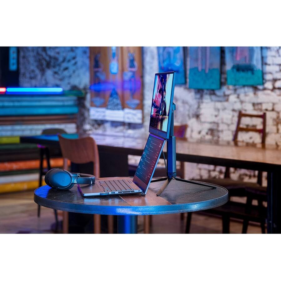 Alt View 1. ASUS - Asus ROG Strix XG17AHP 17" Class Full HD Gaming LCD Monitor - 16:9 - 17.3" Viewable - In-plane Switching (IPS) - Black.