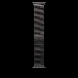 Watch Band FIT Apple 49MM Milanese Loop For Apple Watch Ultra (44-45-46MM) Titanium - Black