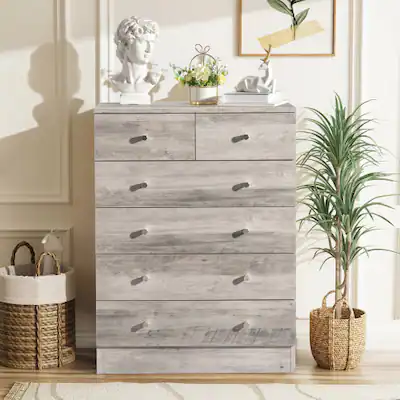 Winado Modern 6 Drawer Dresser Tall Dresser Chest of Drawers Anti Tipping Device Metal Handle for Bedroom Living Room Hallway Gray G52005499 - Best Buy Winado Modern 6 Drawer Dresser Tall Dresser Chest of Drawers Anti Tipping Device Metal Handle for Bedroom Living Room Hallway Gray G52005499 - Best Buy