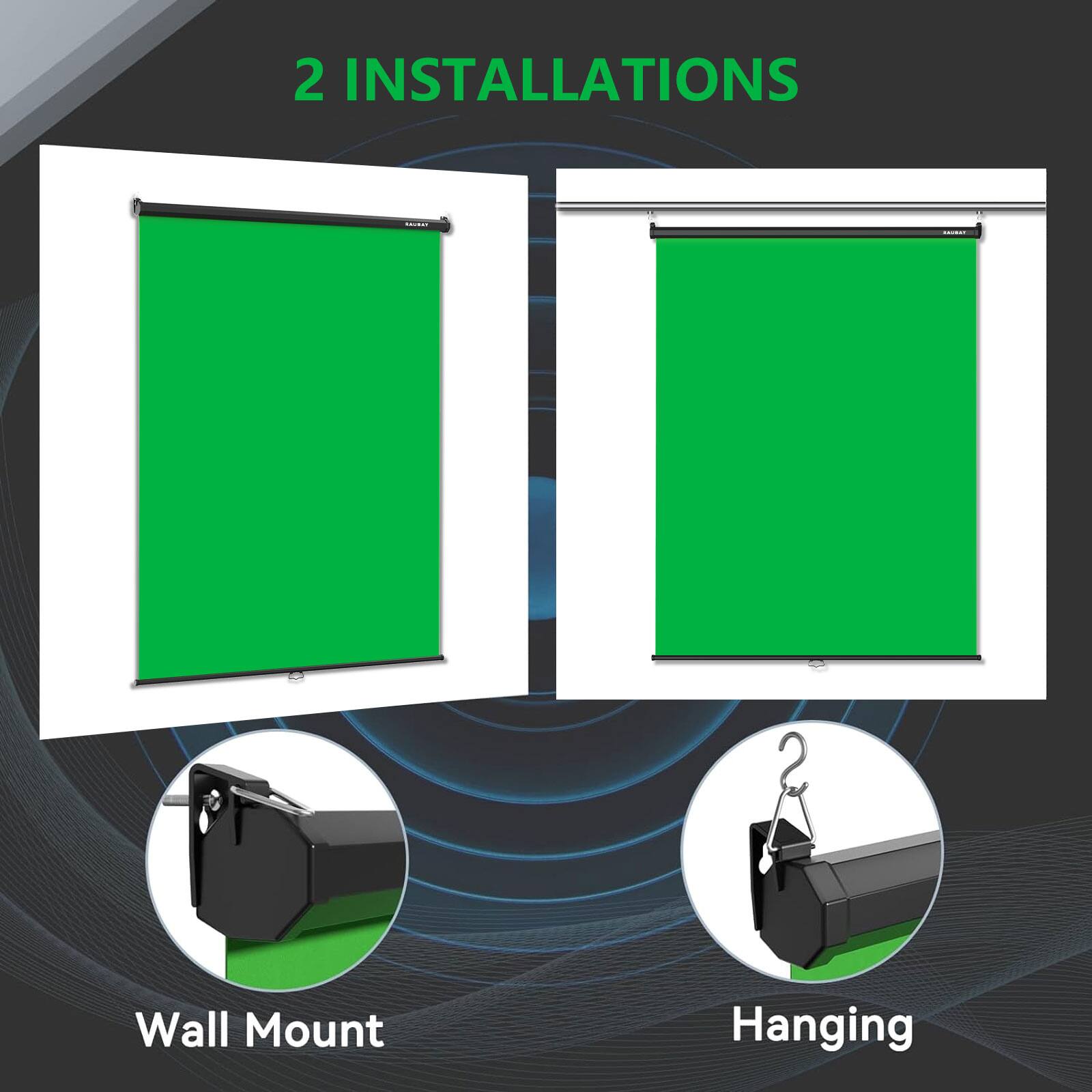 2 INSTALLATIONS Wall Mount Hanging