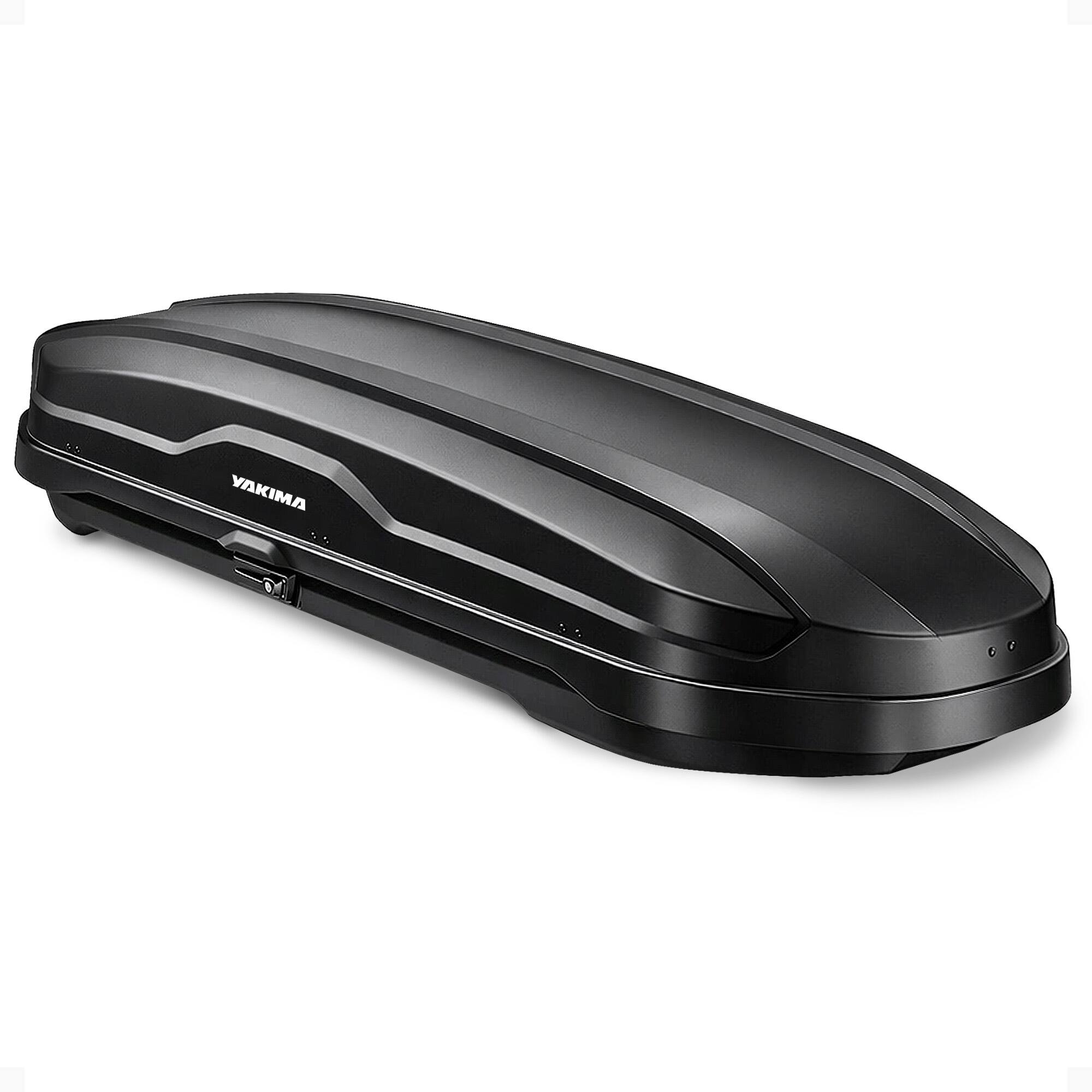 Front. Yakima - Yakima SkyBox NX XL 18 Cubic Foot Vehicle Cargo Box for StreamLine Crossbars - Black.
