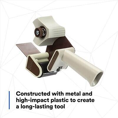 Constructed with metal and high-impact plastic to create a long-lasting tool
