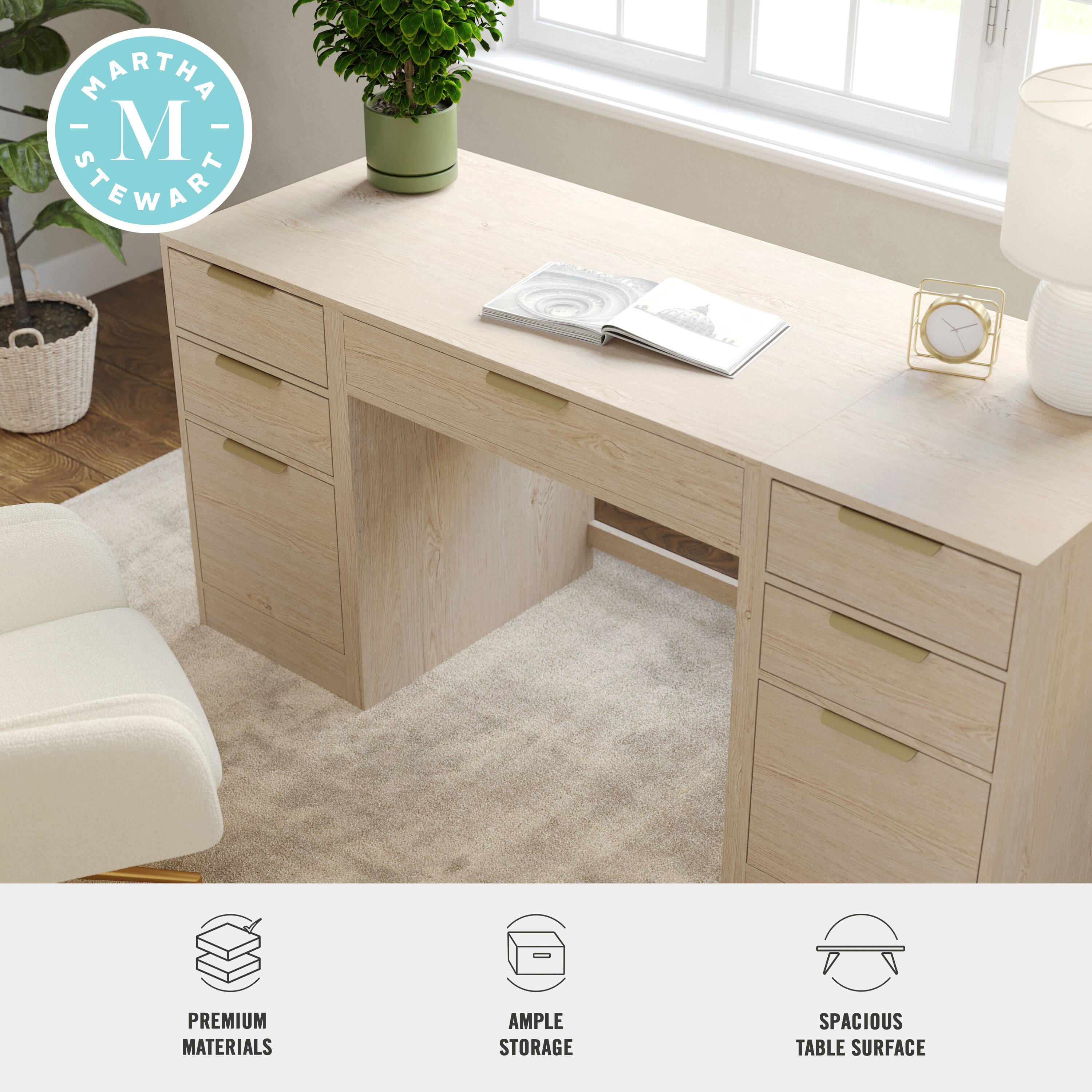 Martha Stewart Premium Materials Ample Storage Spacious Table Surface