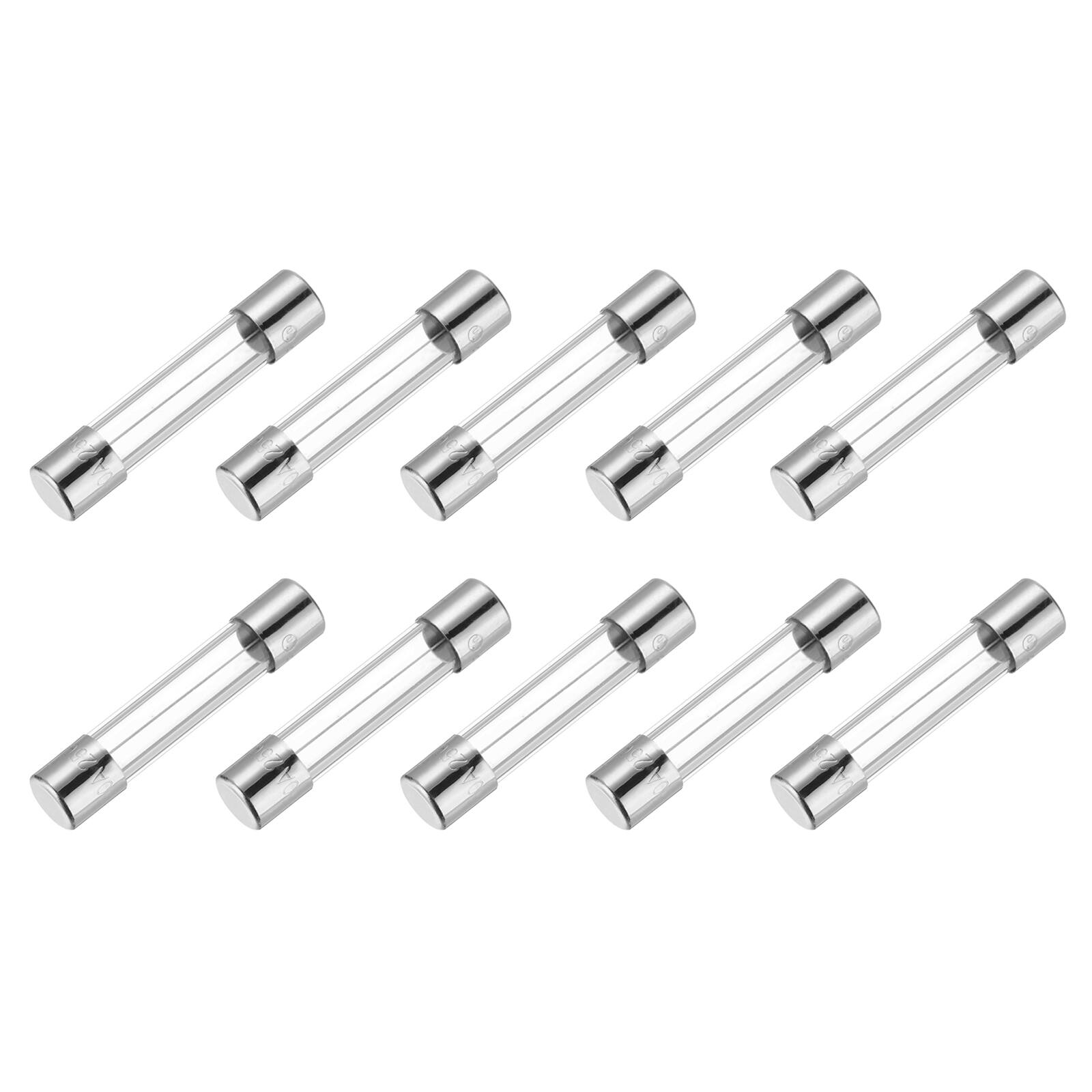 Front. Unique Bargains - 10A 250V 5x20mm Time Delay Glass Fuse UL Listed Slow Blow Fuse for Home Appliances 10pcs.