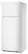 Left. Whirlpool - 28 in. Wide 18 cu. ft. Top-Freezer Counter-Depth Refrigerator with Total Coverage Cooling - White.
