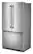 Alt View 5. Maytag - 36 in. wide 20 cu. ft. French Door Refrigerator with PowerCold Feature - Stainless steel.