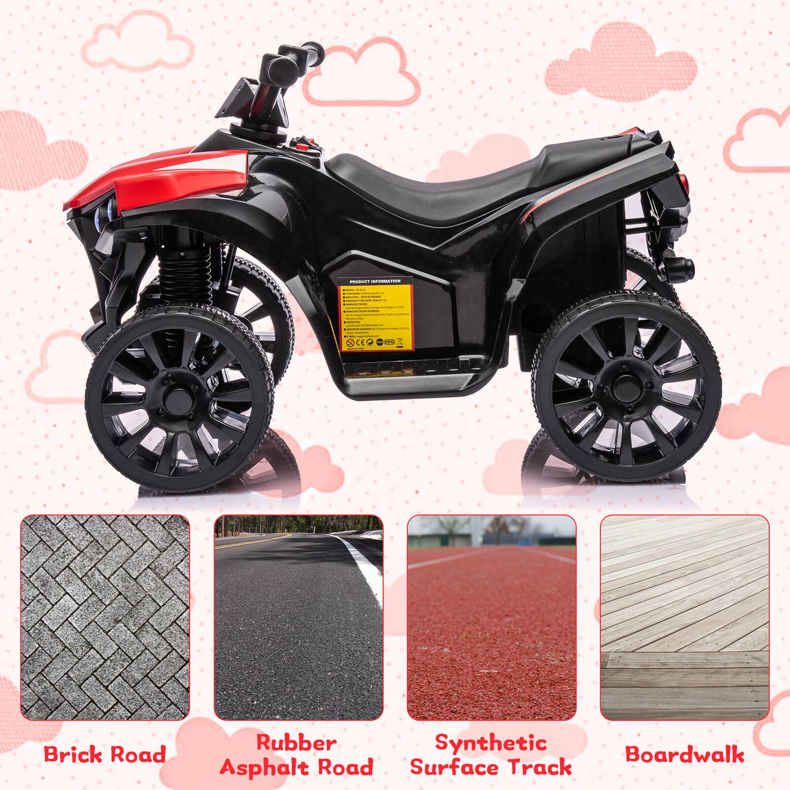 - Brick Road
- Rubber Asphalt Road
- Synthetic Surface Track
- Boardwalk