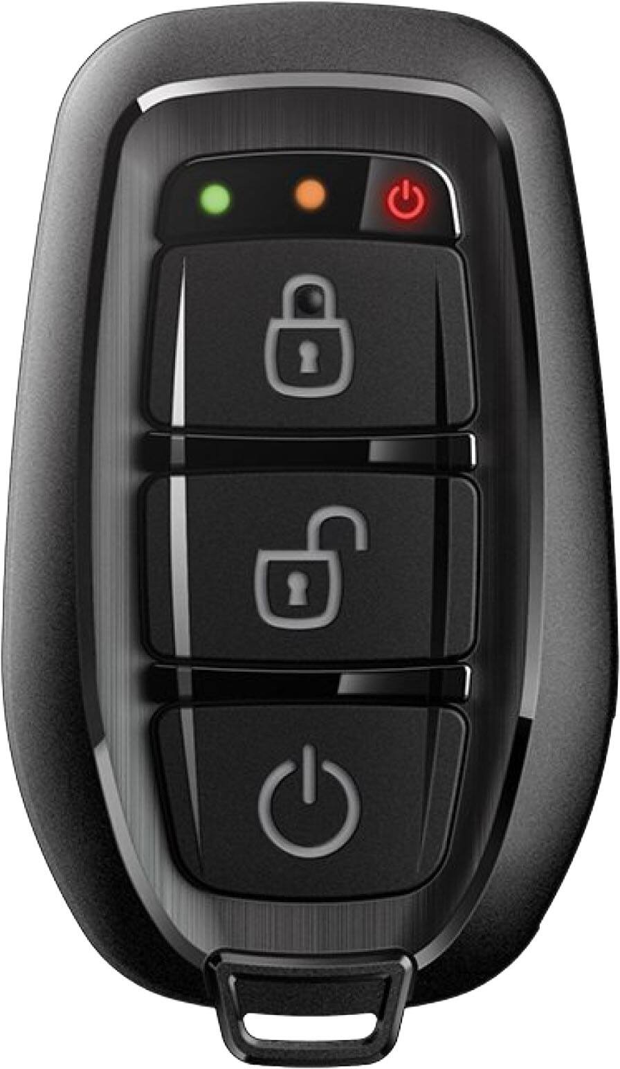 Angle. Compustar - Compustar Keyless Entry 2-Way G17 FM remote kit with Drone LTE Module - Black.