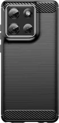 Front. SaharaCase - Venture Series Anti-Slip Case for Motorola G Stylus 5G (2025) - Scorpion Black.