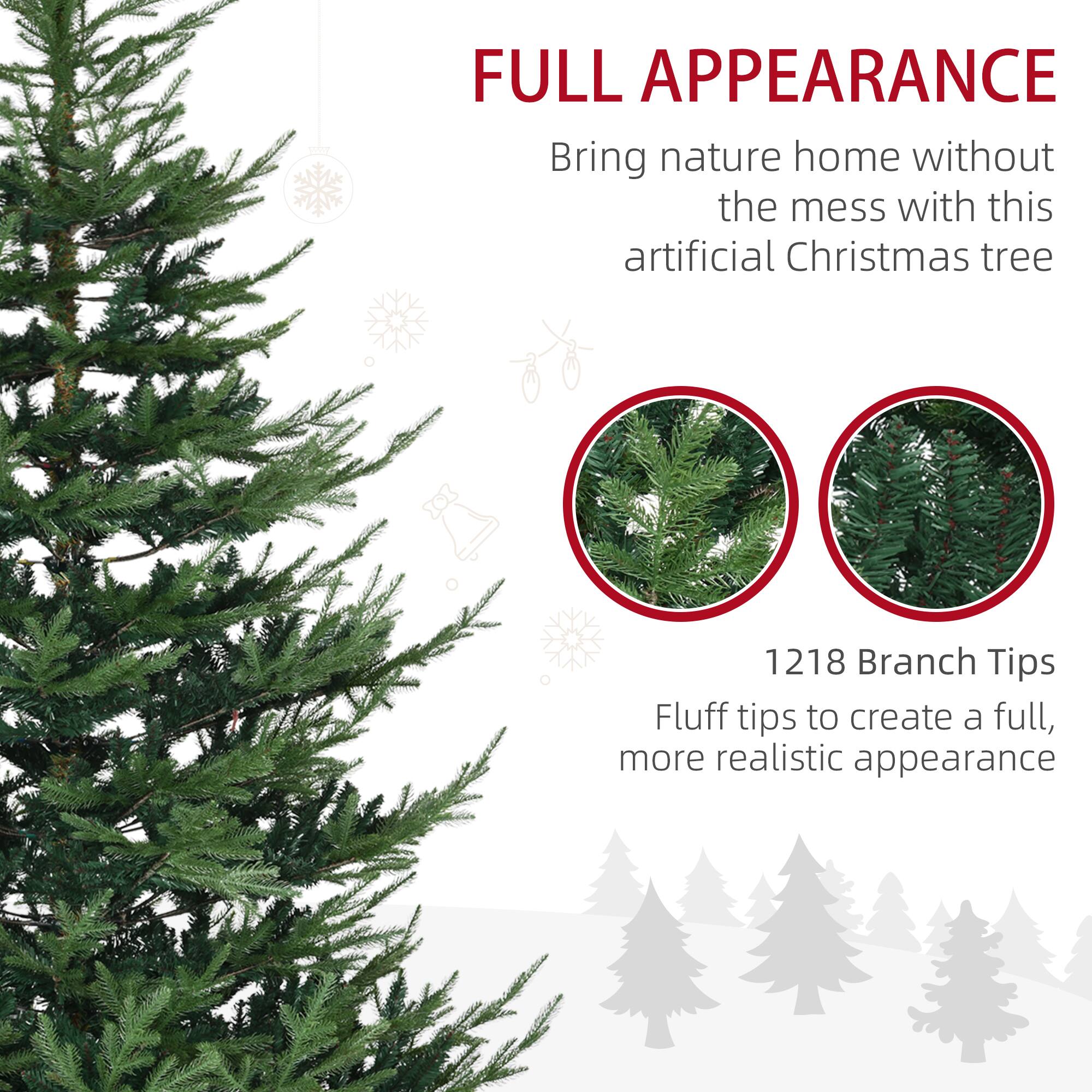 FULL APPEARANCE

Bring nature home without the mess with this artificial Christmas tree.

1218 Branch Tips

Fluff tips to create a full, more realistic appearance.