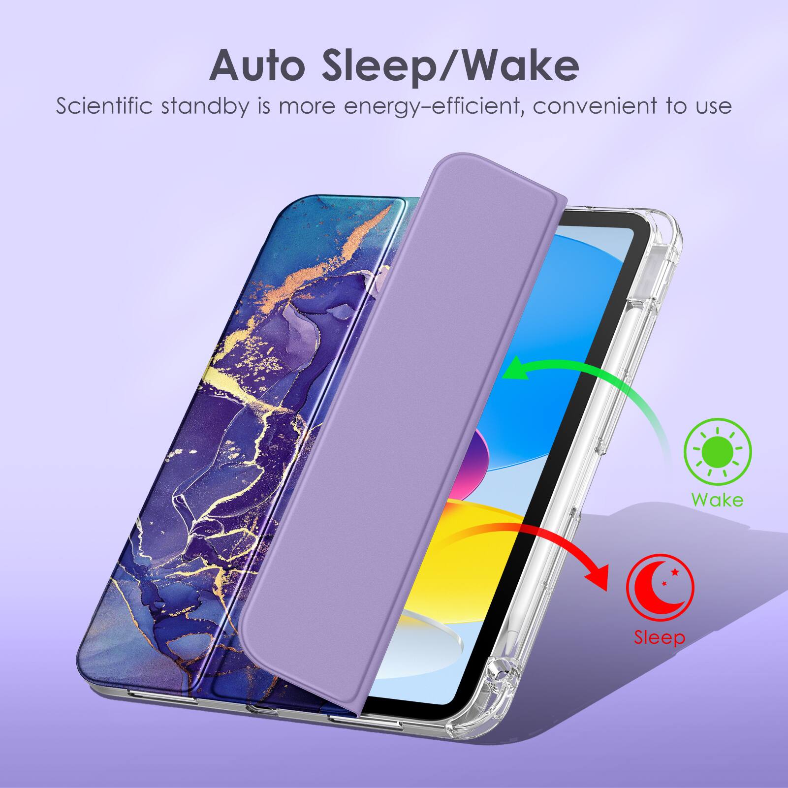 Auto Sleep/Wake

Scientific standby is more energy-efficient, convenient to use

Wake

Sleep
