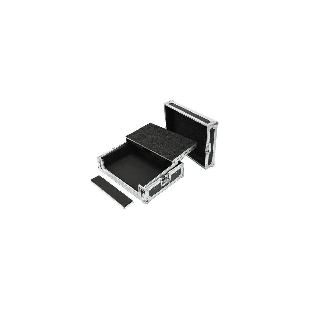 Deejay LED - Transport Case for One Mixer, CD Player with Laptop Shelf