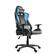 Alt View 13. Arozzi - Forte PU Leather Ergonomic Gaming Chair - Black - Blue Accents.