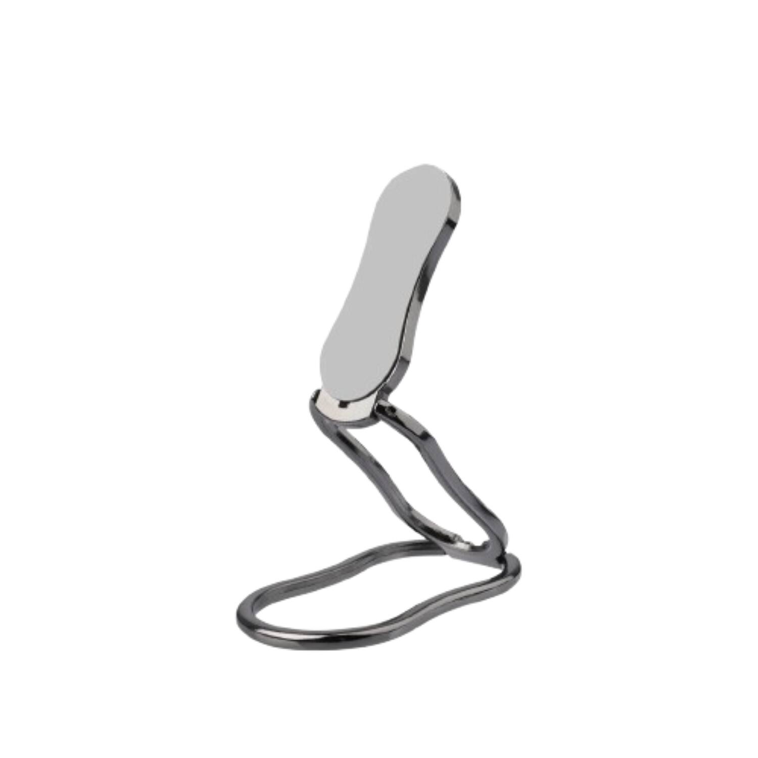 Home Collection - Magnetic Finger Grip Ring Phone Holder Stand, 3 In 1, 360 Degree - Black