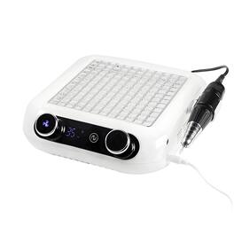 Cluzine - 2-in-1 Nail Drill & Dust Collector, LCD Display, Adjustable Speed, Low Noise for Home Salon Manicure