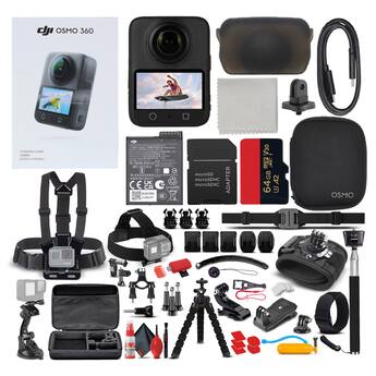 Bundle DJI Osmo 360 Action Camera Standard Combo with 50 in 1 Bundle DJI Osmo 360 Action Camera Standard Combo with 50 in 1